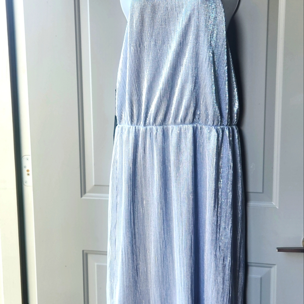 House of Harlow 1960 Silver Backless, CG–PL–02